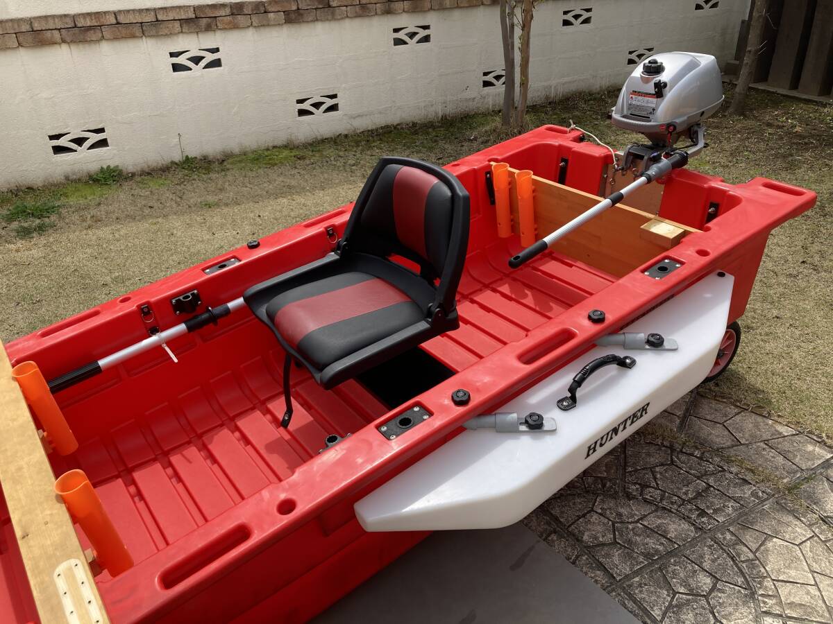 Yahoo!オークション - ハンターボート 小型ボート 2馬力艇 浮沈 Yahoo!オークション - ハンターボート 小型ボート 2馬力艇 浮沈