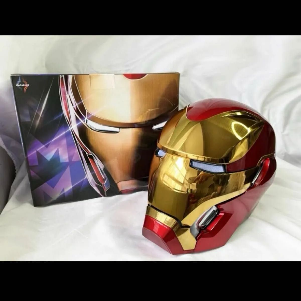 アイアンマンmark50 マスクアップデートヘルメット 自動開閉式 アイアンマンmark50 マスクアップデートヘルメット 自動開閉式