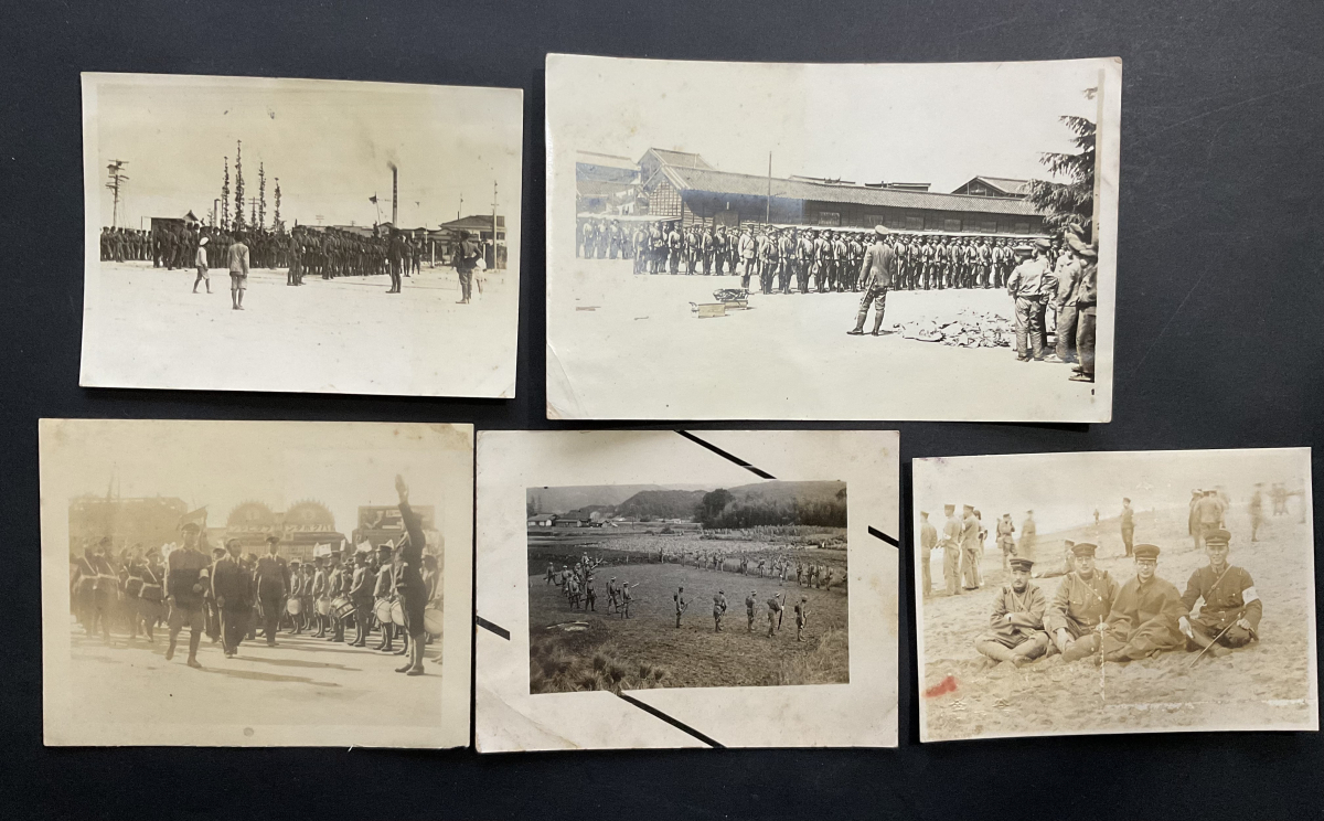 戦前 古写真・旧日本軍 陸軍/出陣記念 集合写真/軍事演習/万国 戦前 古写真・旧日本軍 陸軍/出陣記念 集合写真/軍事演習/万国
