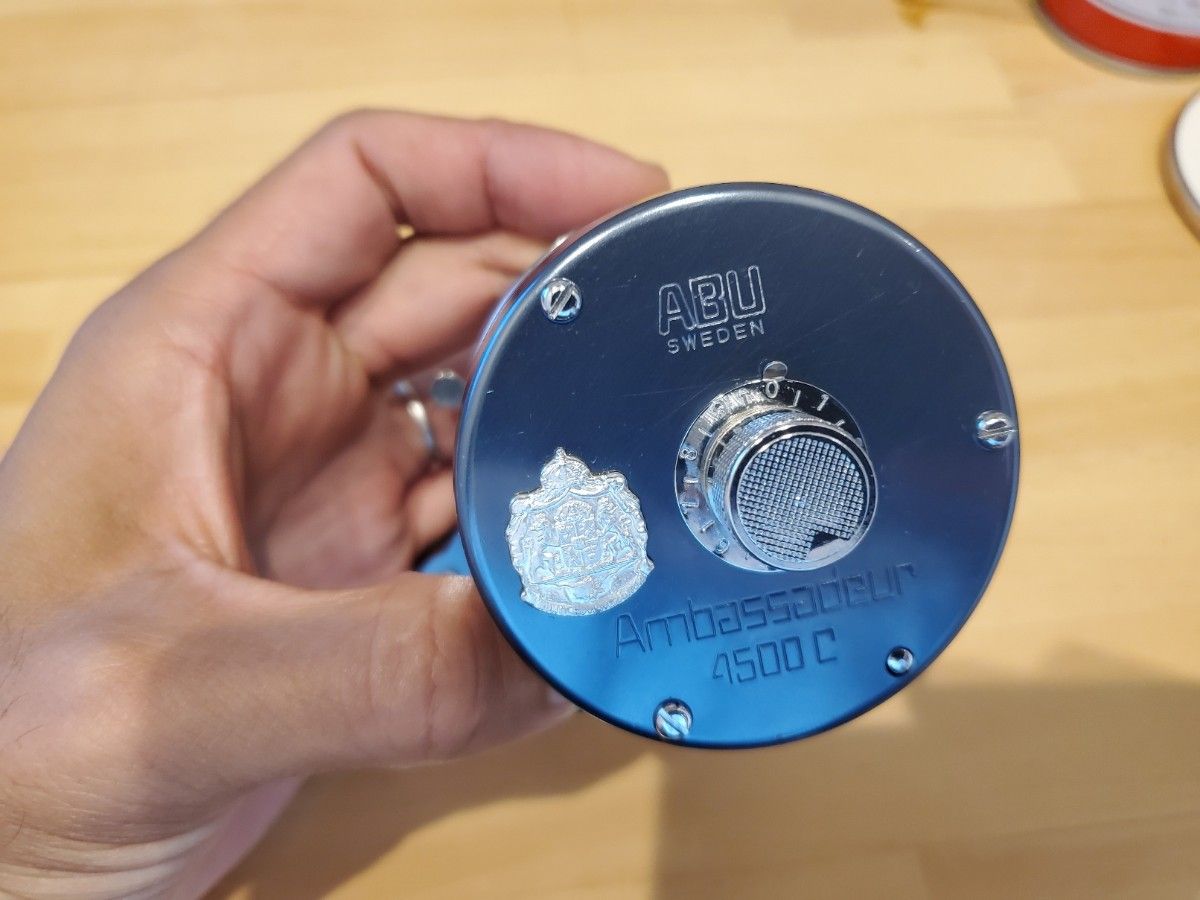 アブ Abu アンバサダー 4500c クラシック ブルーグレー アブ Abu アンバサダー 4500c クラシック ブルーグレー