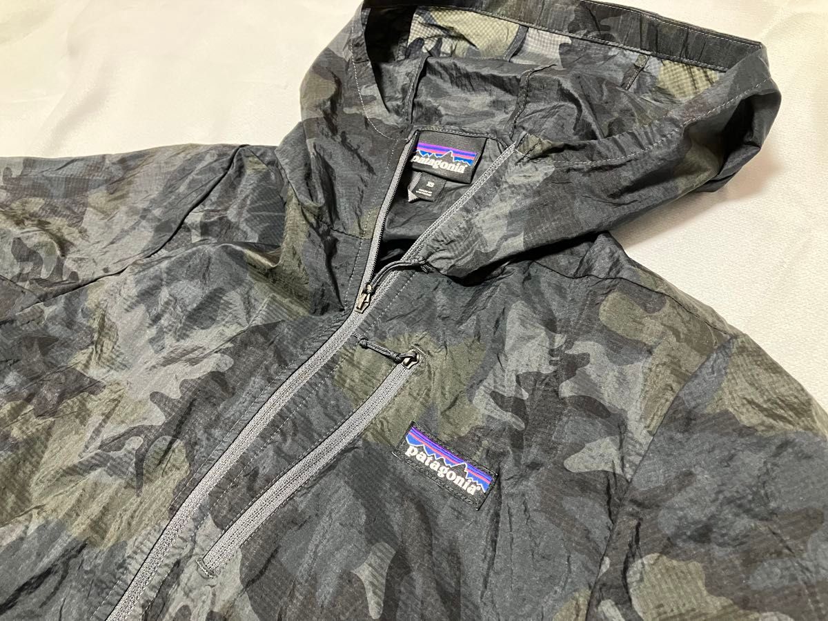 専門店では パタゴニア フーディニ ジャケット patagonia HOUDINI 迷彩 Mサイズ