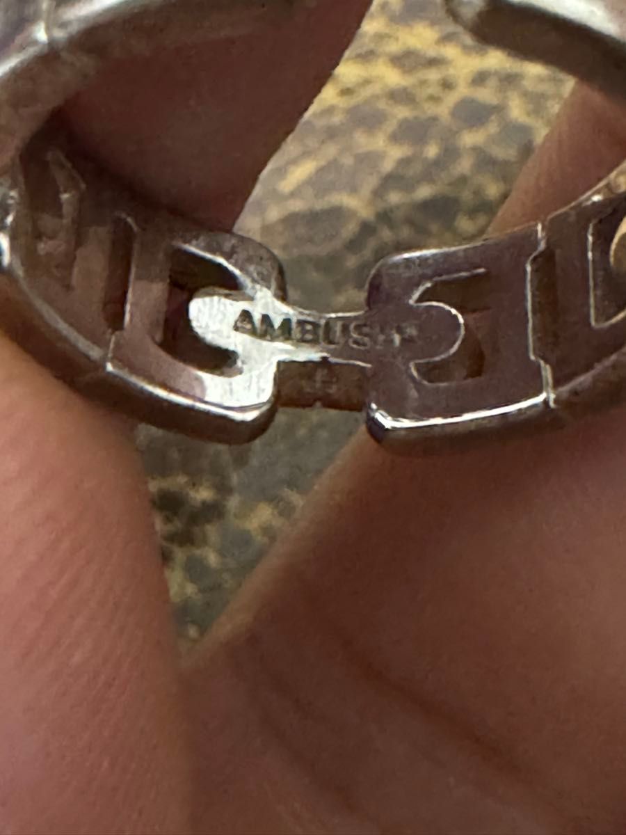 AMBUSH アンブッシュ チェーンリング シルバー925|Yahoo!フリマ AMBUSH アンブッシュ チェーンリング シルバー925|Yahoo!フリマ