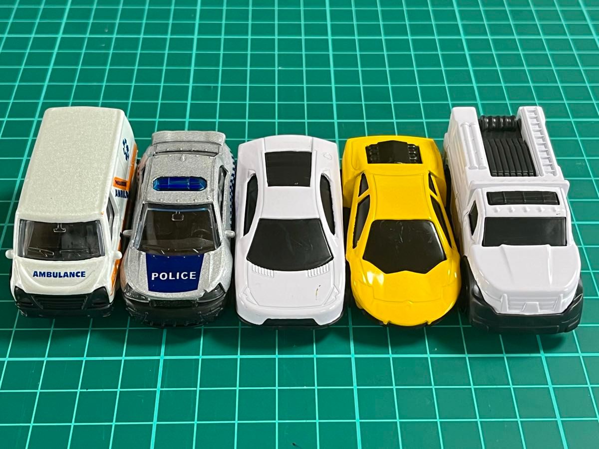 ミニカー スピードシティ ダイキャストカー 5個セット 緊急車両 ミニカー スピードシティ ダイキャストカー 5個セット 緊急車両