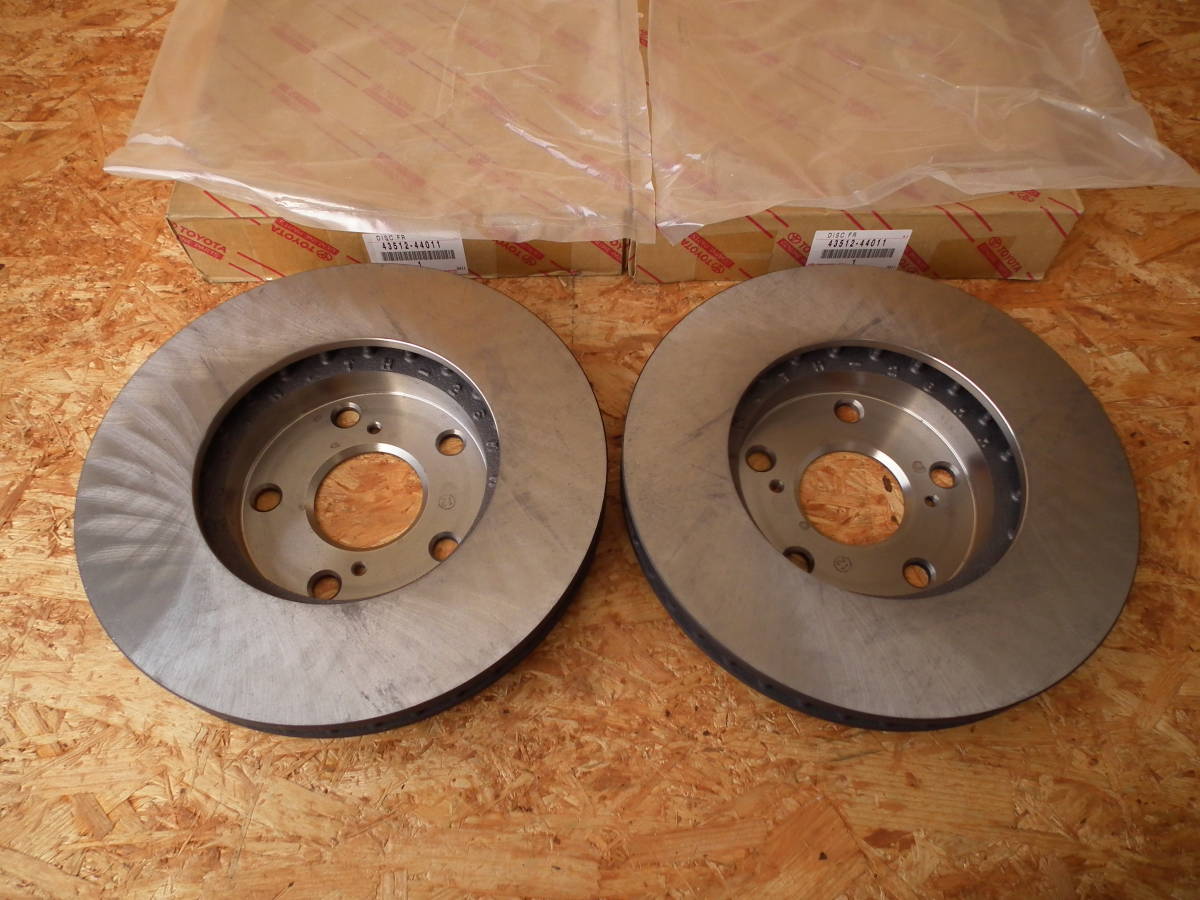 TOYOTA( Toyota ) original part brake rotor 43512-44011 ( Noah Voxy AZR60 AZR65 Ipsum Isis brake disk original parts )