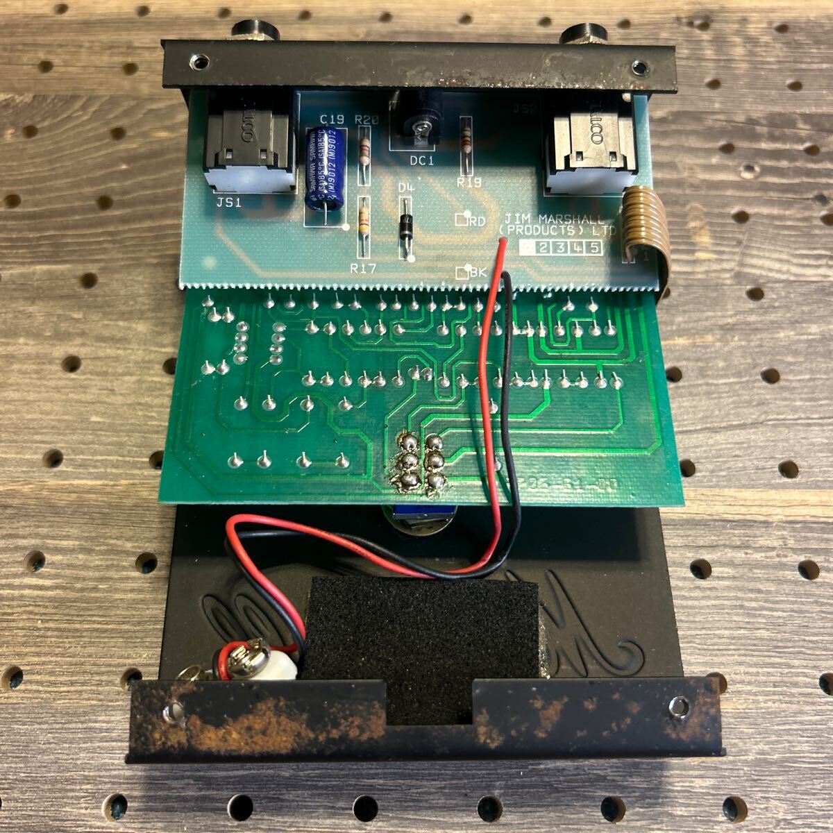 初期英国製・ビンテージ緑基盤】【VINTAGE】 Marshall Shred 初期英国製・ビンテージ緑基盤】【VINTAGE】 Marshall Shred
