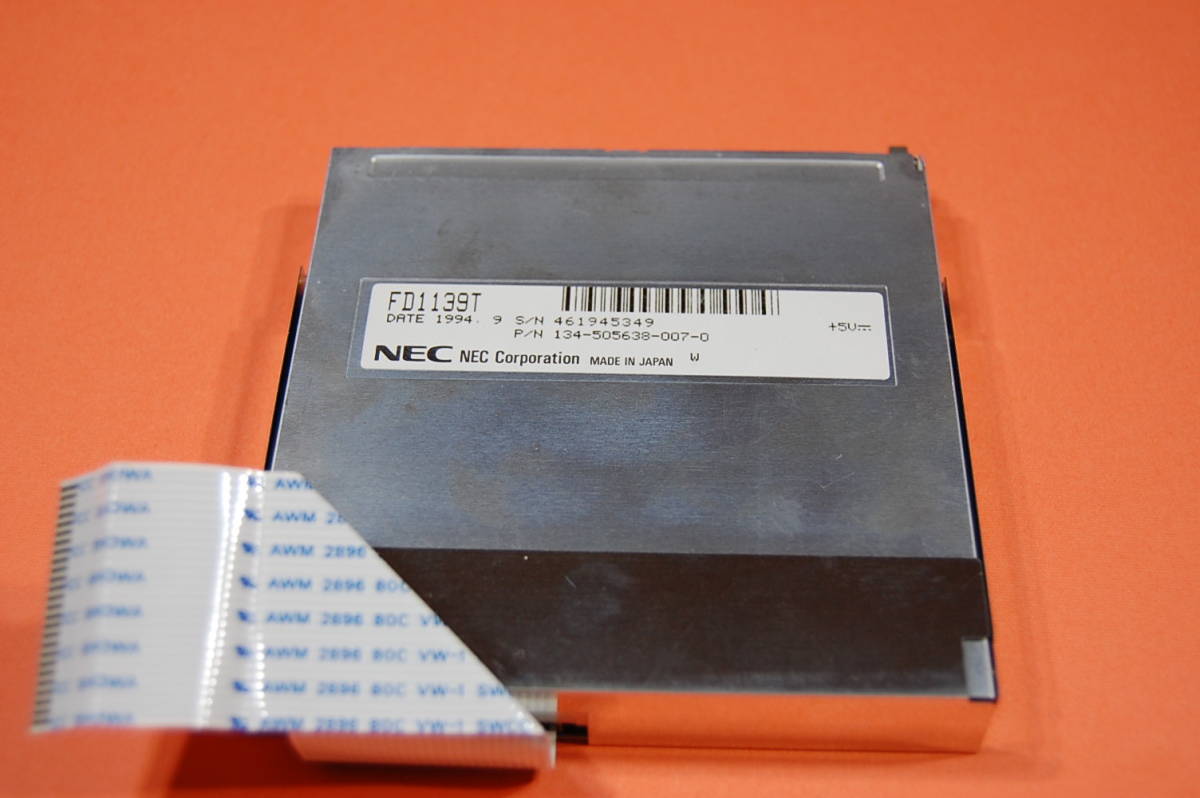 NEC 98ノート PC9821Ne2/340W 等 3.5インチ FDD FD1139T 動作未確認 ジャンク扱いにて 現状渡し 945349 _画像1