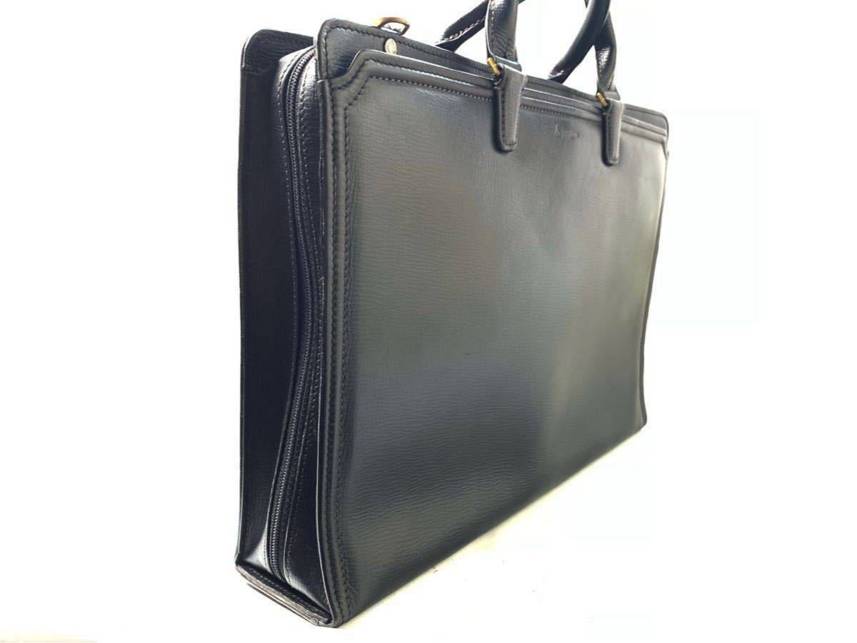 即決☆aquascutum☆ブリーフケース ビジネスバッグ アクアスキュータム