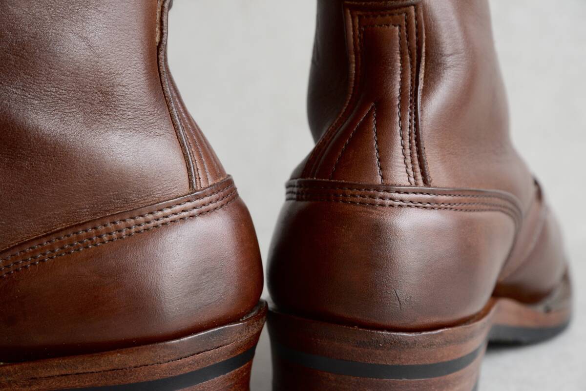 size8E】【ハイラインパッチ】09年製 ホワイツ ブーツ スモーク size8E】【ハイラインパッチ】09年製 ホワイツ ブーツ スモーク