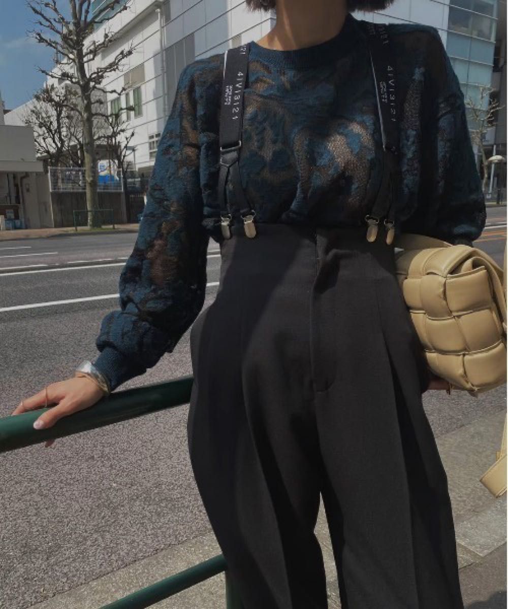 ameri vintage DEVORER FLOWER SHEER TOP アメリヴィンテージ ameri vintage DEVORER FLOWER SHEER TOP アメリヴィンテージ