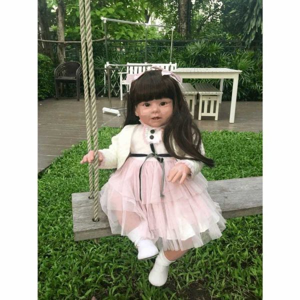 トドラー人形 プリンセスドール リボーンドール 抱き人形 約70cm A60 トドラー人形 プリンセスドール リボーンドール 抱き人形 約70cm A60