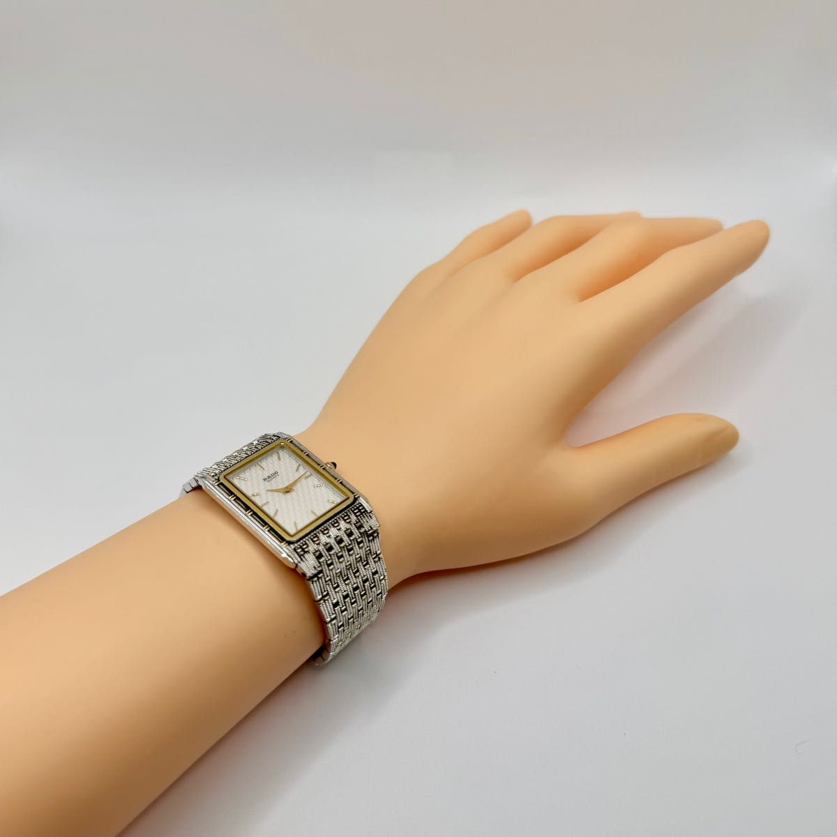 RADO ラドー クォーツ 2針 レクタンギュラー121 9026 2GP SS RADO ラドー クォーツ 2針 レクタンギュラー121 9026 2GP SS