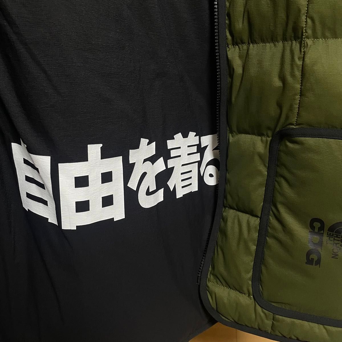THE NORTH FACE × CDG】BELAY LINER JACKET ビレイライナー THE NORTH FACE × CDG】BELAY LINER JACKET ビレイライナー