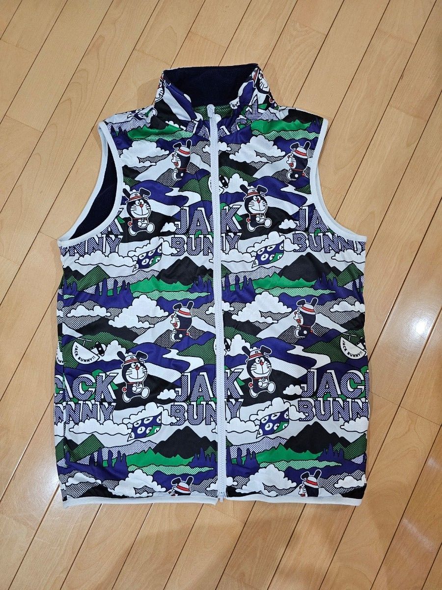 JACK BUNNY ジャックバニー リバーシブル ジップ ベスト JACK BUNNY ジャックバニー リバーシブル ジップ ベスト