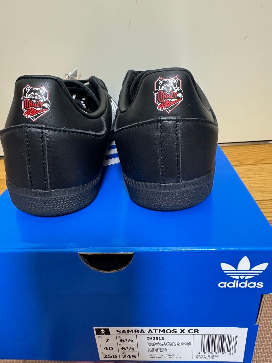 Crazy Raccoon × atmos × adidas Originals Samba|Yahoo!フリマ Crazy Raccoon × atmos × adidas Originals Samba|Yahoo!フリマ