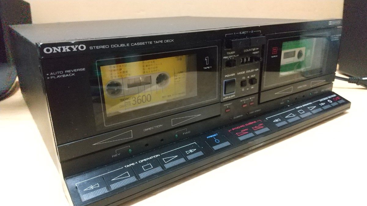 ONKYO の Wカセットデッキ PC-WM7|Yahoo!フリマ(旧PayPayフリマ) ONKYO の Wカセットデッキ PC-WM7|Yahoo!フリマ(旧PayPayフリマ)
