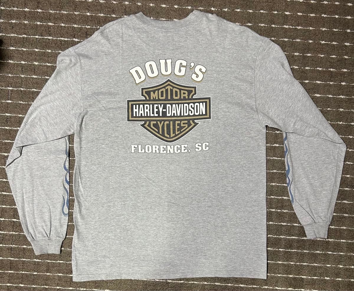 XL 90s harley davidson ブルーフレイム ロンT ハーレー|Yahoo XL 90s harley davidson ブルーフレイム ロンT ハーレー|Yahoo