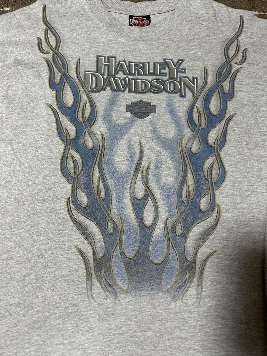 XL 90s harley davidson ブルーフレイム ロンT ハーレー|Yahoo XL 90s harley davidson ブルーフレイム ロンT ハーレー|Yahoo