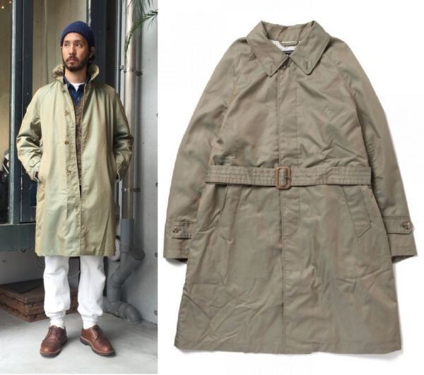 Engineered Garments エンジニアードガーメンツ BEAMS PLUS 別注 ステンカラー コート S バルカラー