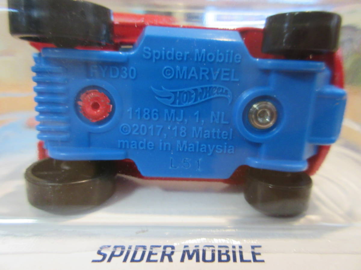 Hot Wheels Spider-Mobile HW SCREEN TIME 5/10 スパイダーマン マンソン・チャン アメイジングスパイダーマン HWスクリーンタイム_画像10