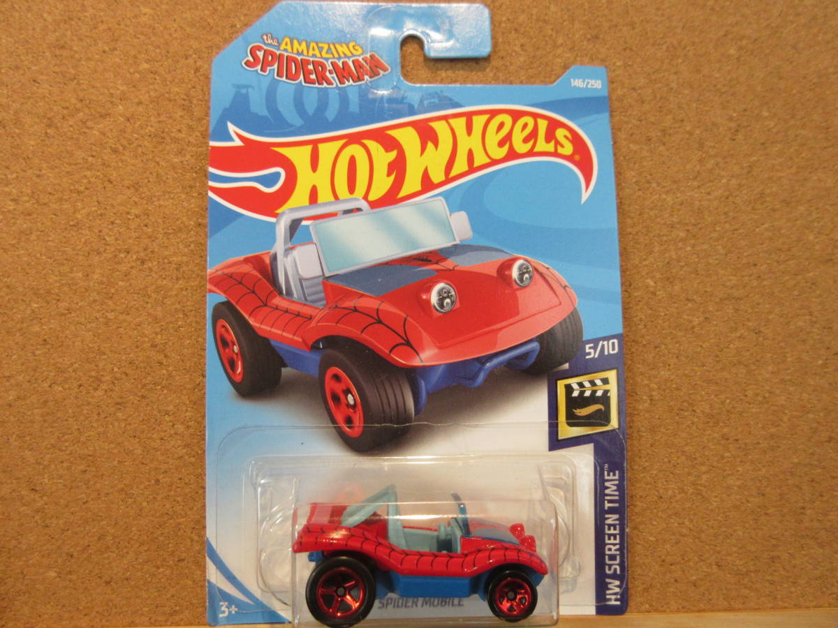 Hot Wheels Spider-Mobile HW SCREEN TIME 5/10 スパイダーマン マンソン・チャン アメイジングスパイダーマン HWスクリーンタイム_画像2