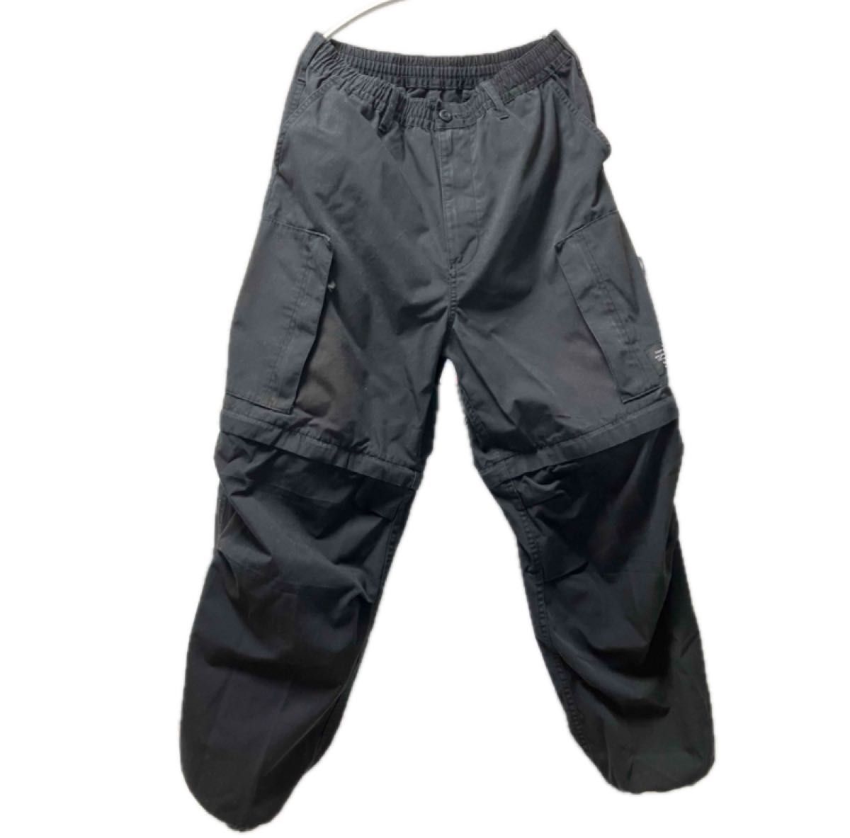 GU アンダーカバー UNDERCOVER ワイド パンツ Mサイズ 黒 カーゴ GU アンダーカバー UNDERCOVER ワイド パンツ Mサイズ 黒 カーゴ