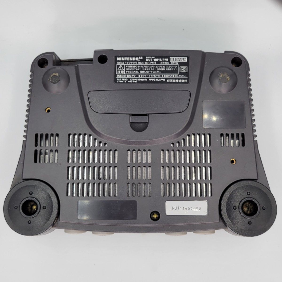 任天堂 Nintendo64 N64 本体 コントローラー 通電確認のみ 現状 任天堂 Nintendo64 N64 本体 コントローラー 通電確認のみ 現状