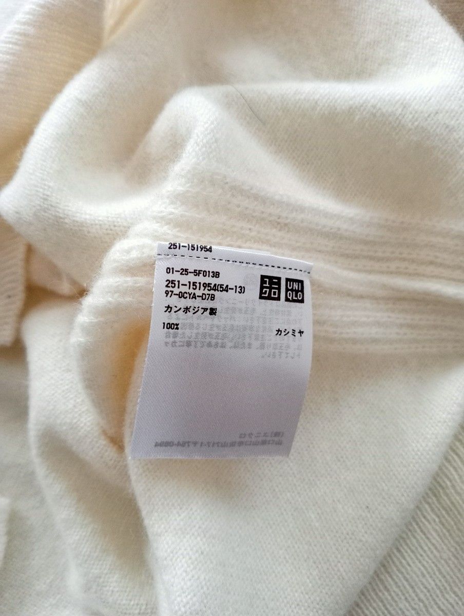 美品 ユニクロ UNIQLO カシミヤ100% タートルネック ハイネック 美品 ユニクロ UNIQLO カシミヤ100% タートルネック ハイネック