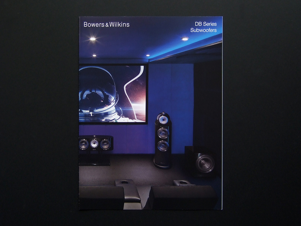[ catalog only ]B&W 2019.04 DB Series Subwoofers inspection Bowers & Wilkins speaker subwoofer DB1D DB2D DB3D DB4S
