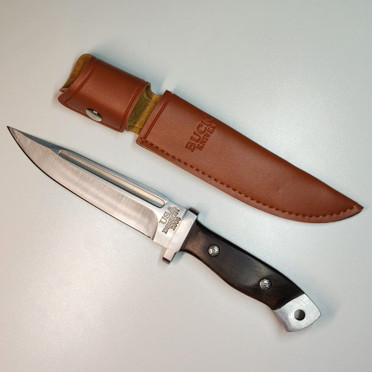 BUCK KNIVES 2008年 USAモデル シースナイフ ハンティングナイフ BUCK KNIVES 2008年 USAモデル シースナイフ ハンティングナイフ