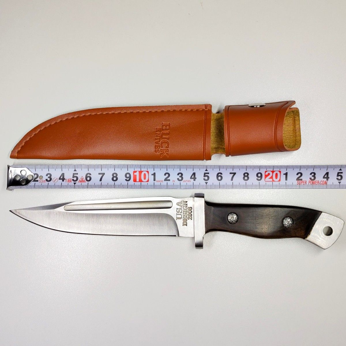 BUCK KNIVES 2008年 USAモデル シースナイフ ハンティングナイフ BUCK KNIVES 2008年 USAモデル シースナイフ ハンティングナイフ