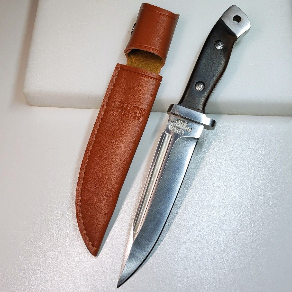 BUCK KNIVES 2008年 USAモデル シースナイフ ハンティングナイフ BUCK KNIVES 2008年 USAモデル シースナイフ ハンティングナイフ