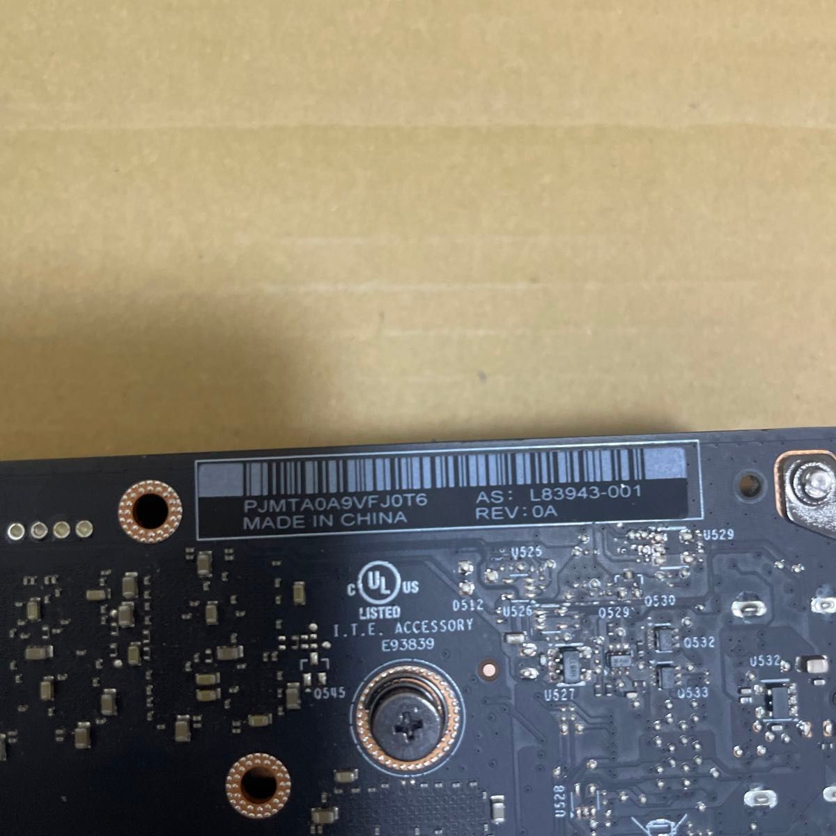 HP RTX2060 super l83943-001 動作確認済み|Yahoo!フリマ(旧 HP RTX2060 super l83943-001 動作確認済み|Yahoo!フリマ(旧