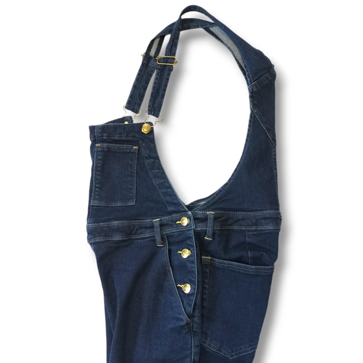 IENA イエナ VETEMENTS DE TRAVAIL ストレッチ デニムサロペット IENA イエナ VETEMENTS DE TRAVAIL ストレッチ デニムサロペット