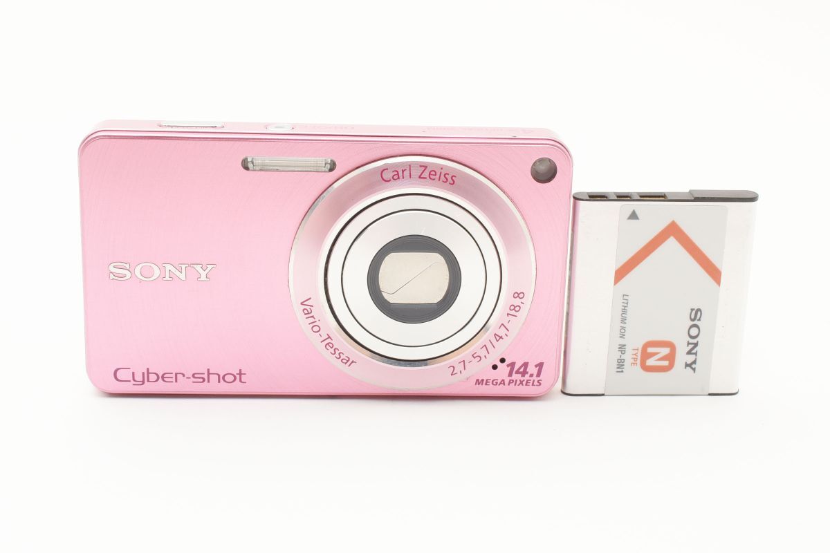 【光学極上品】Sony ソニー DSC-W350 ピンク Cyber-shot サイバーショット コンパクトデジタルカメラ #1916