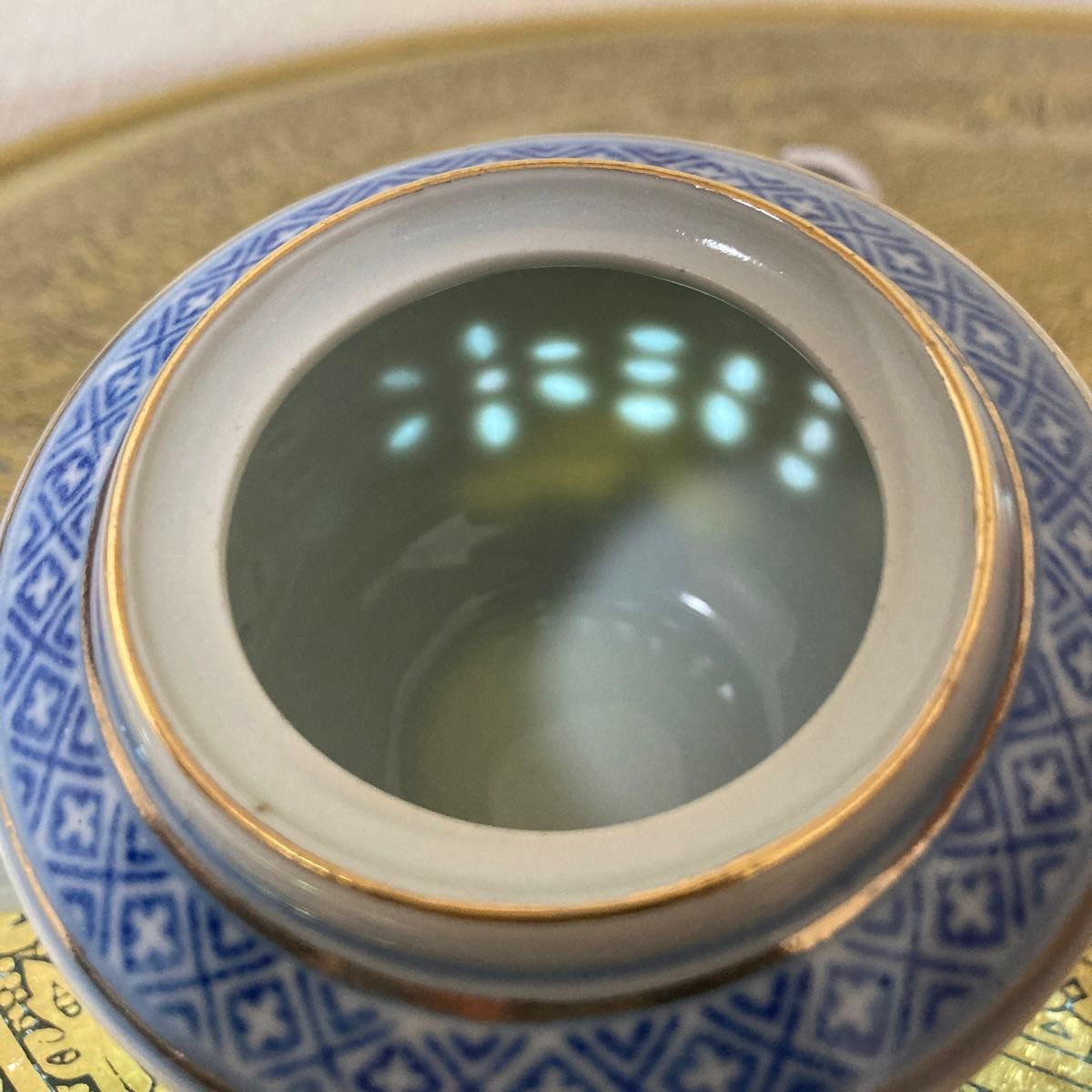 景徳鎮 中国茶器揃 蛍手 煎茶碗 湯呑み 玲瓏 ヴィンテージ〈検 景徳鎮 中国茶器揃 蛍手 煎茶碗 湯呑み 玲瓏 ヴィンテージ〈検