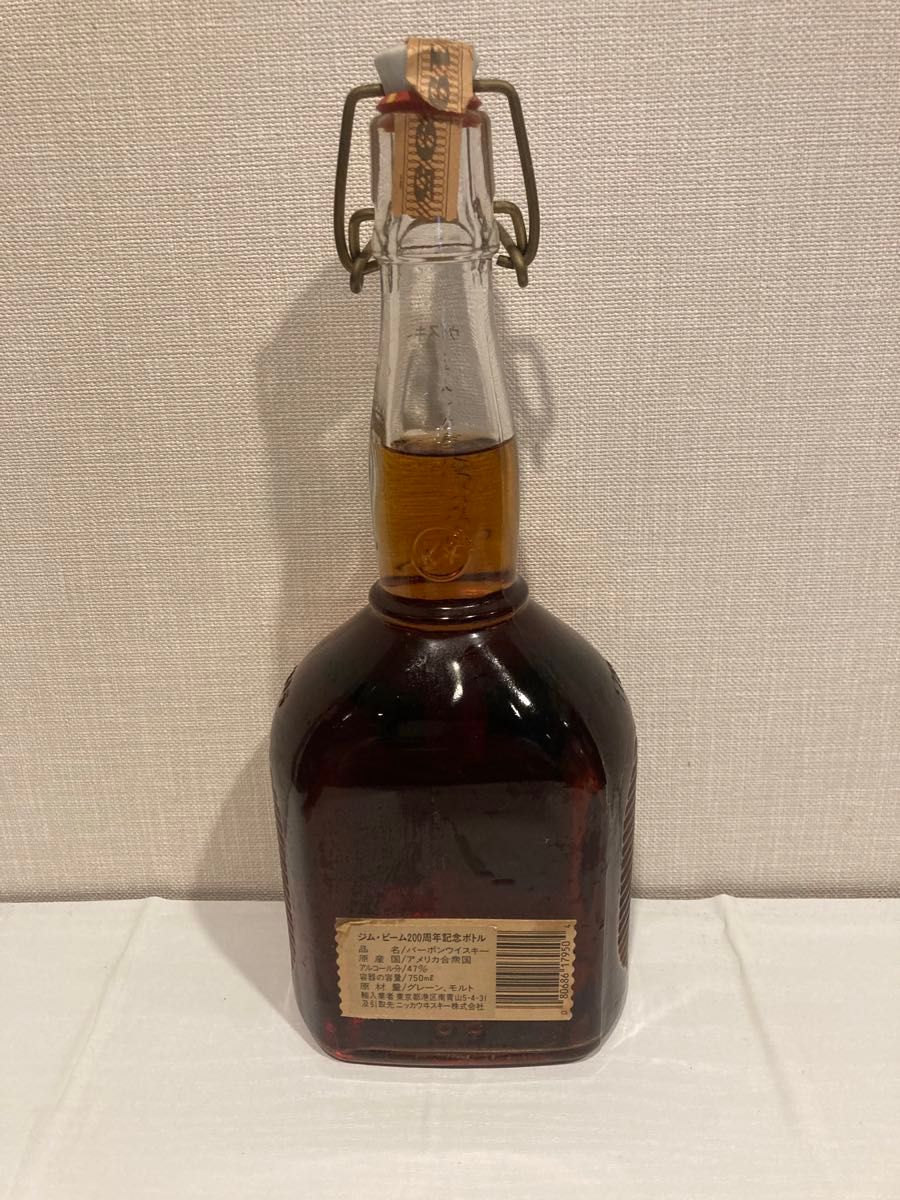 JIM BEAM ジムビーム 200周年限定 95プルーフ 日本国内 JIM BEAM ジムビーム 200周年限定 95プルーフ 日本国内