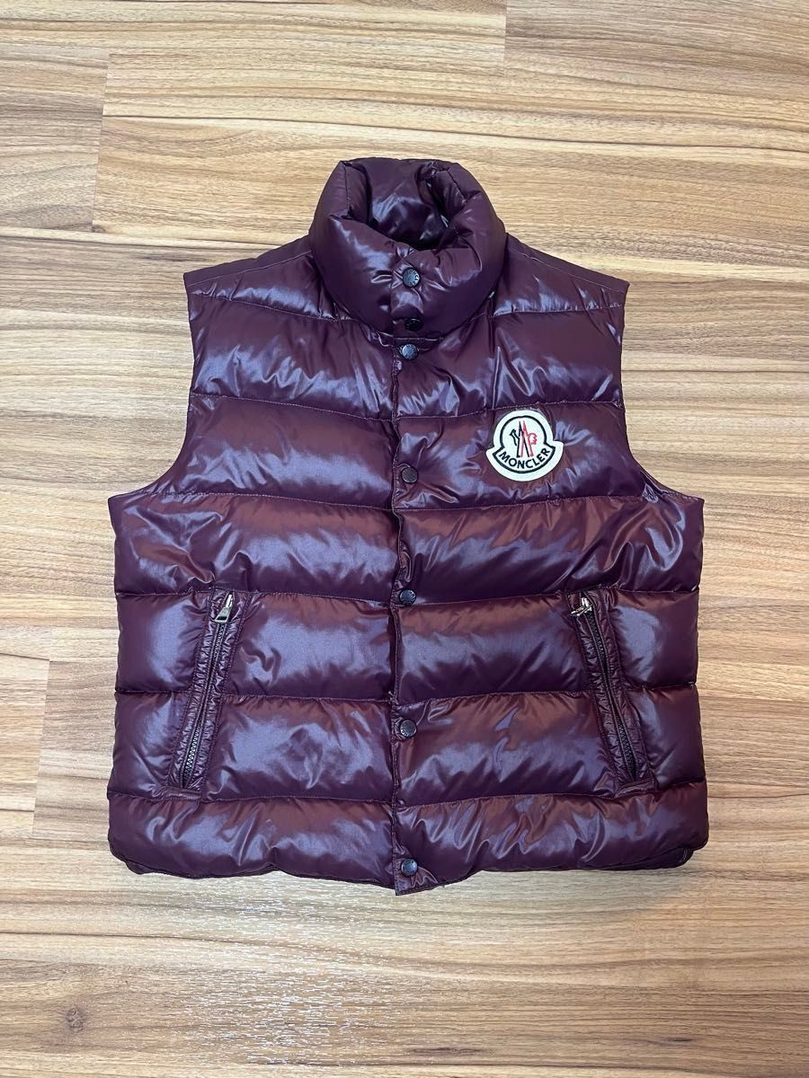 MONCLER モンクレール ダウンベスト ビッグワッペン サイズ2(M MONCLER モンクレール ダウンベスト ビッグワッペン サイズ2(M