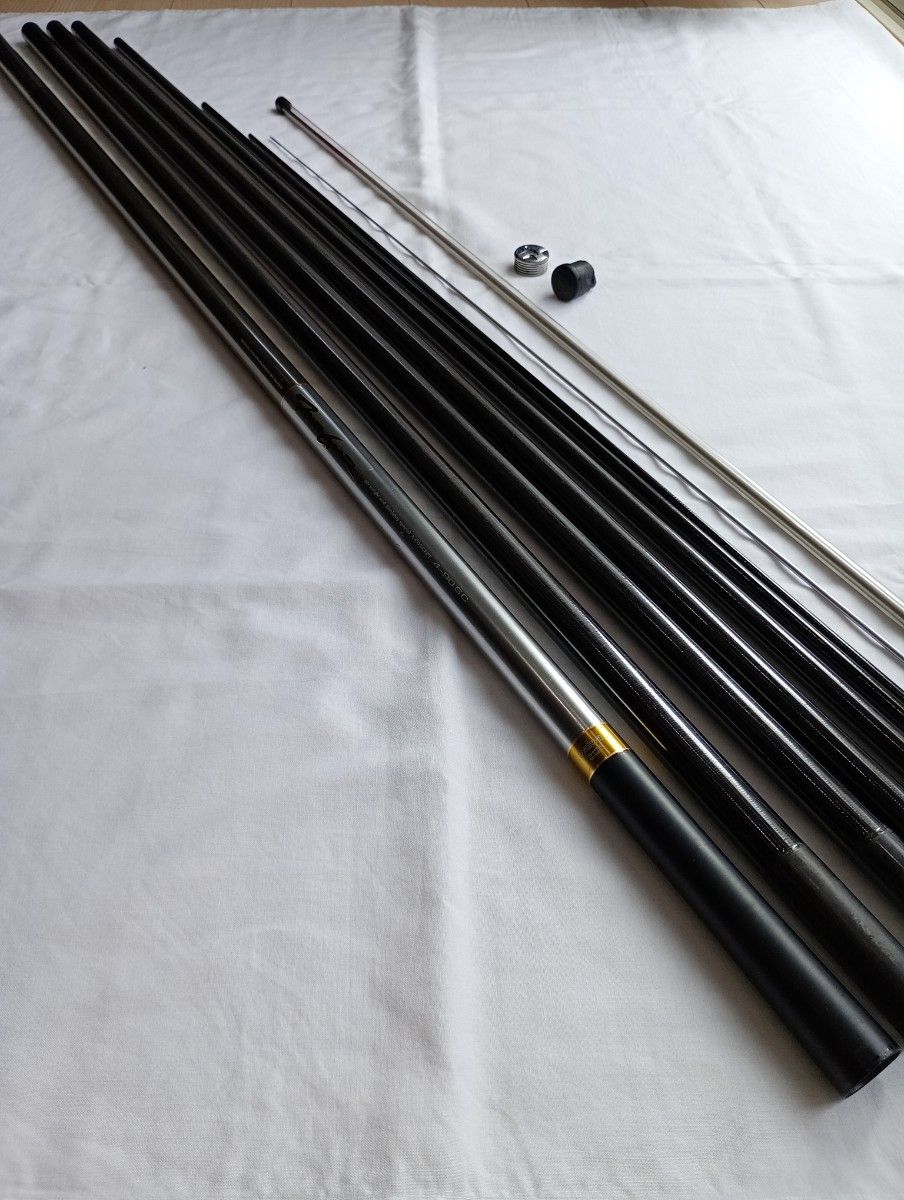 ダイワ DAIWA 銀影 プロトギア 4-90SC 替え穂先付属 美品 鮎竿 ダイワ DAIWA 銀影 プロトギア 4-90SC 替え穂先付属 美品 鮎竿