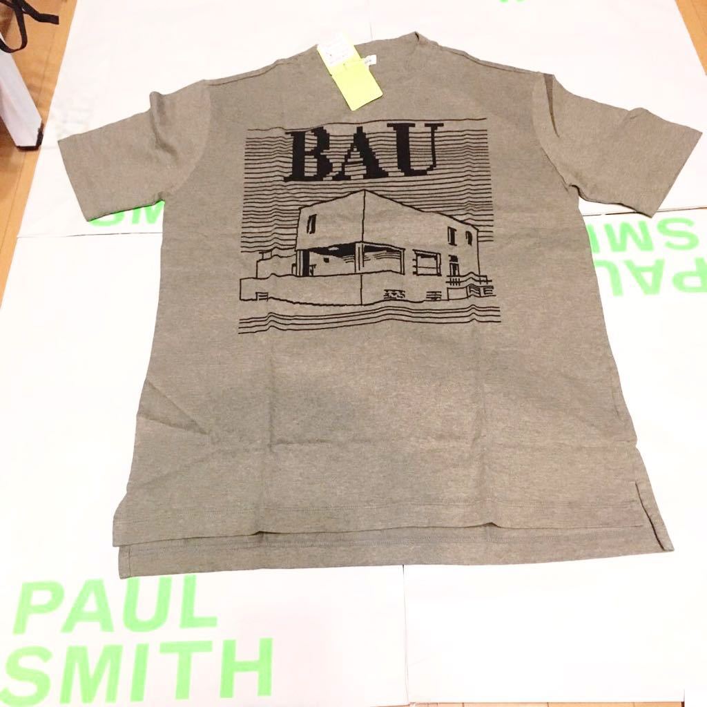 ●新品●送料込 ポールスミス 半袖TシャツMサイズ ブラウン BAU 生地 コットン100% PaulSmith_画像1
