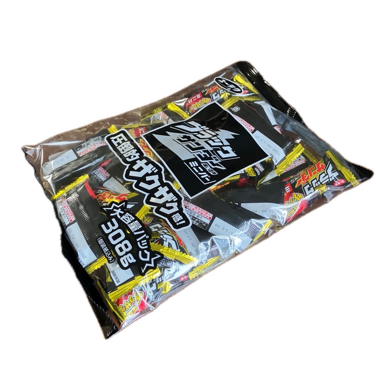 ブラックサンダー 黒い雷神 ミニバー 大容量パック 308g 圧倒的 ブラックサンダー 黒い雷神 ミニバー 大容量パック 308g 圧倒的