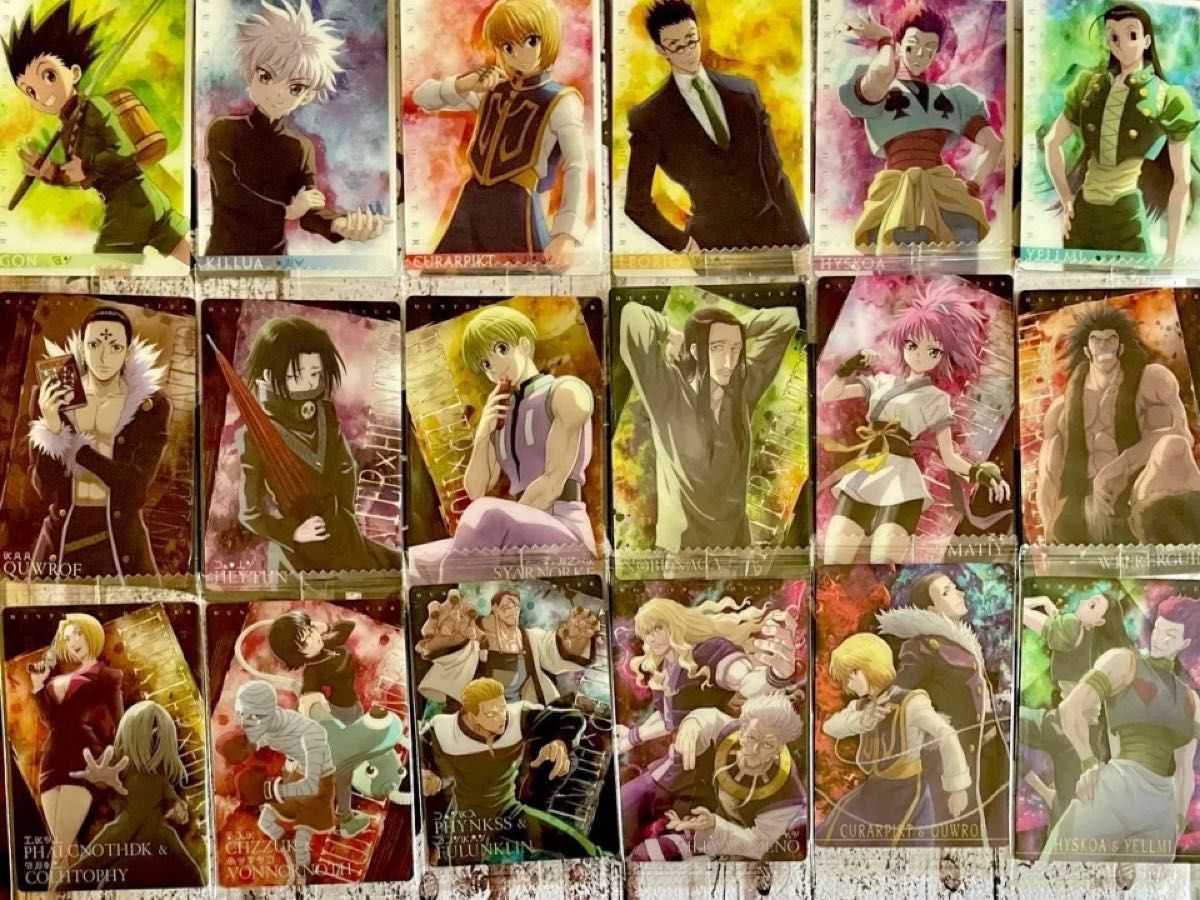 HUNTER×HUNTERイタジャガ1 2弾 全26種フルコンプ 全25種 HUNTER×HUNTERイタジャガ1 2弾 全26種フルコンプ 全25種