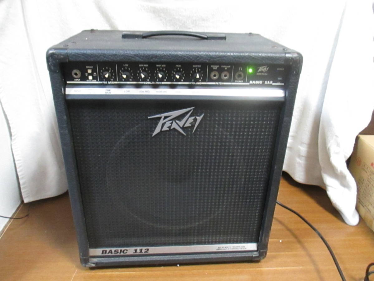 ★ Peavey Amplifier Basic 112 Pevy Base Guitar усилитель ★