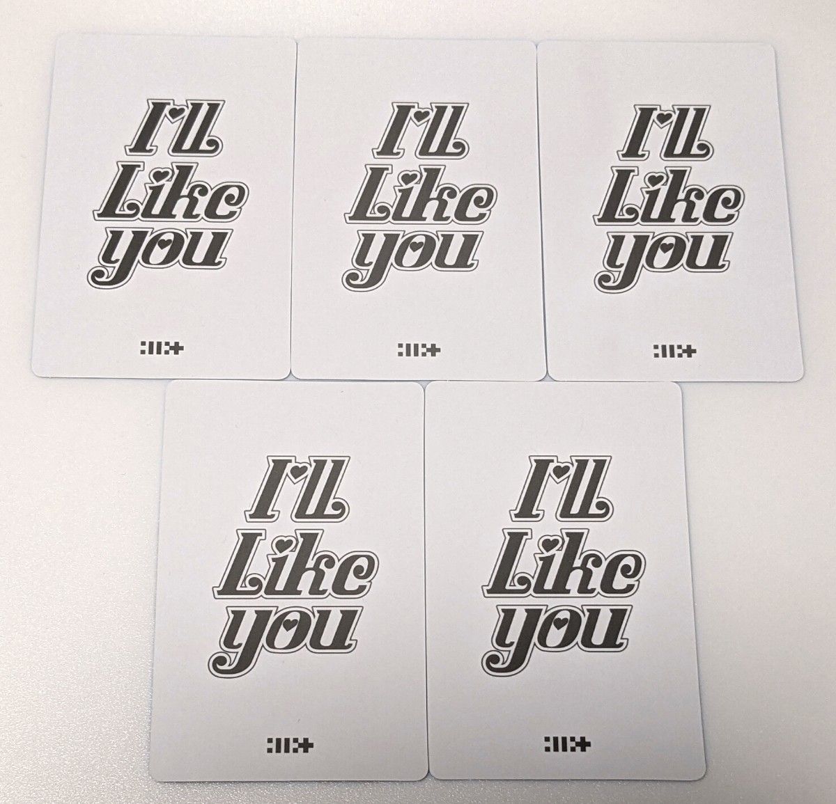 ILLIT アイリットI'LL LIKE YOU GLLIT verトレカ5枚セット ILLIT アイリットI'LL LIKE YOU GLLIT verトレカ5枚セット