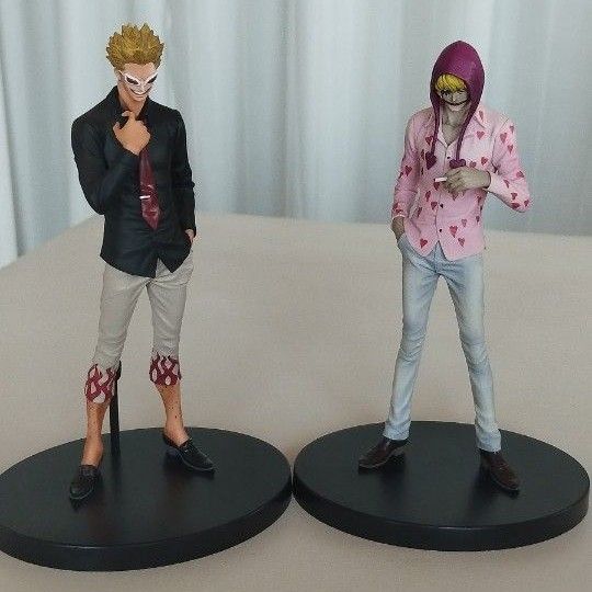 ワンピースフィギュア コラソン&ドフラミンゴ+コラソン&ロー ワンピースフィギュア コラソン&ドフラミンゴ+コラソン&ロー