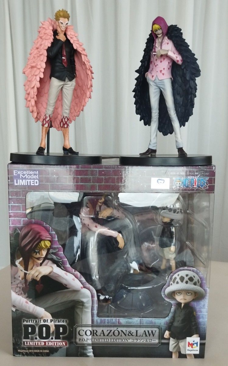 ワンピースフィギュア コラソン&ドフラミンゴ+コラソン&ロー ワンピースフィギュア コラソン&ドフラミンゴ+コラソン&ロー