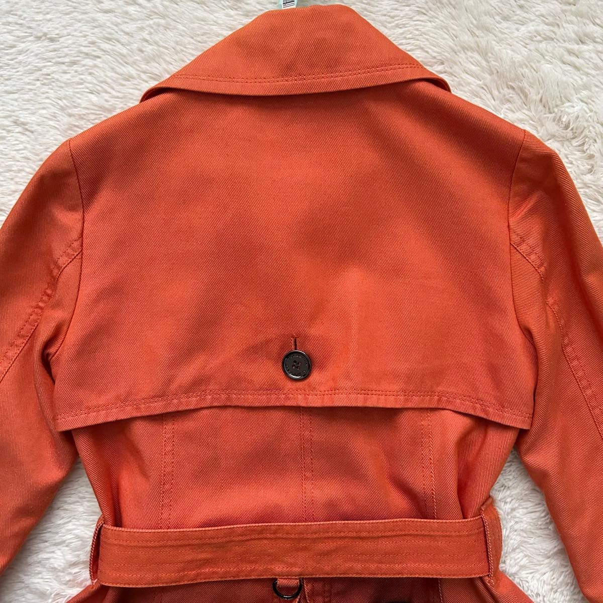 BURBERRY BLUE LABEL バーバリーブルーレーベル カラー トレンチ BURBERRY BLUE LABEL バーバリーブルーレーベル カラー トレンチ