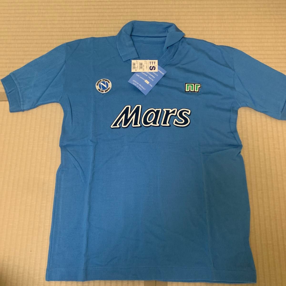 ナポリ1989-90 復刻版ユニフォーム マラドーナ エネーレ ナポリ1989-90 復刻版ユニフォーム マラドーナ エネーレ