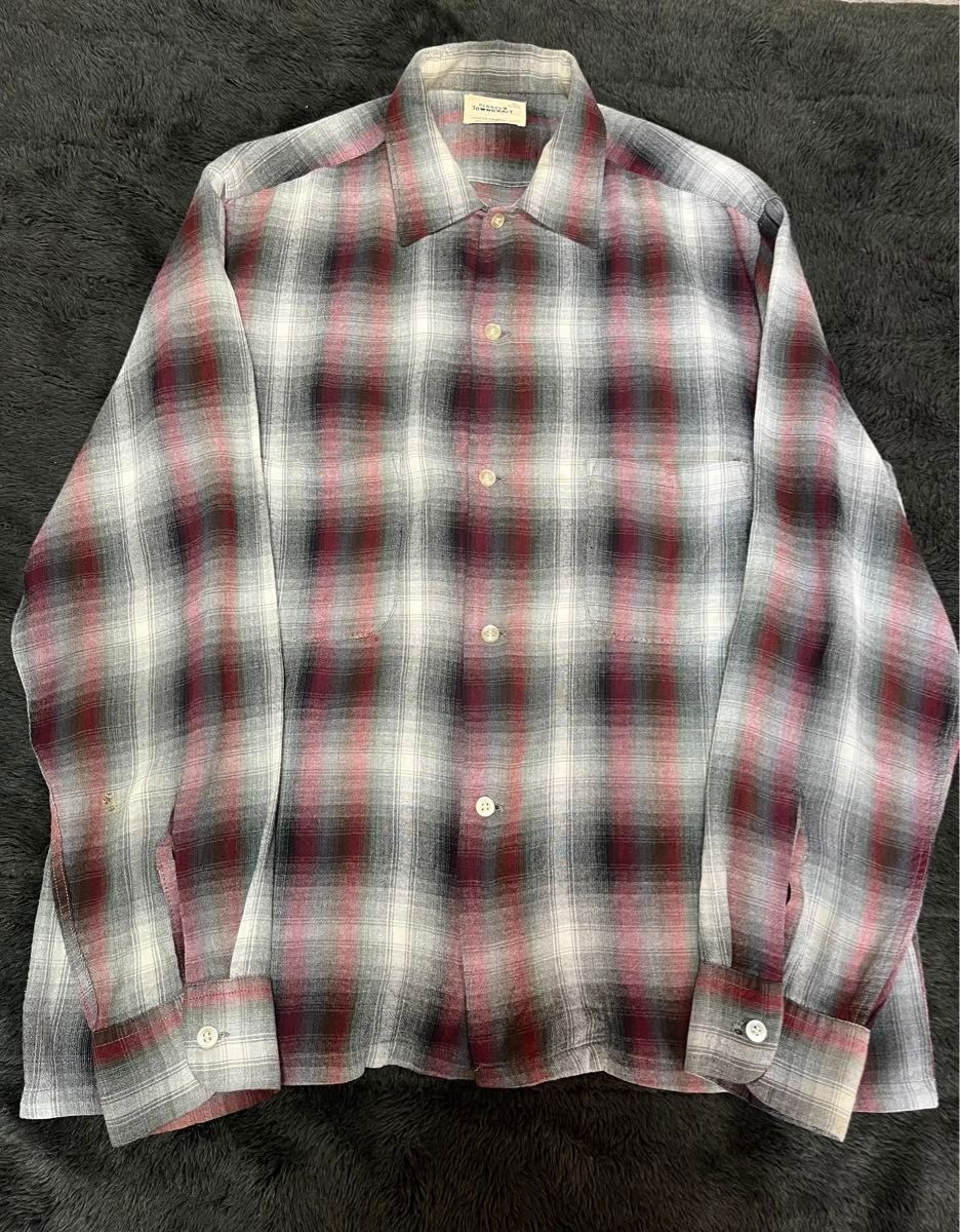 60s TOWNCRAFT オンブレ レーヨンシャツ タウンクラフト 60s TOWNCRAFT オンブレ レーヨンシャツ タウンクラフト