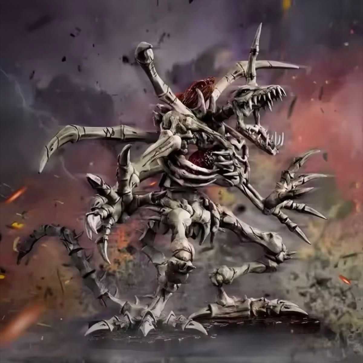 デジモンアドベン 樹脂フィギュア ガレージキット スカル デジモンアドベン 樹脂フィギュア ガレージキット スカル