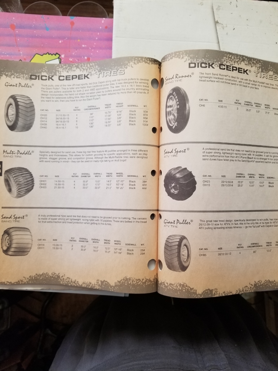 1997 Dick CEPEK PRODUCTS  каталог 